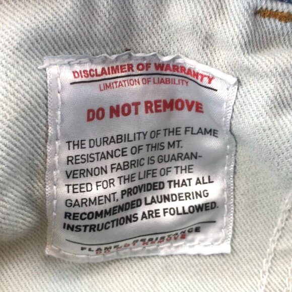 Ariat Mens Work Jeans Size 34/30 Flame-Resistant Low Rise M4 Boot Leg Cotton - Picture 16 of 16